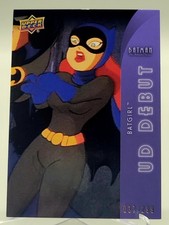 2025 BATMAN THE ANIMATED SERIES BATGIRL UD DEBUT PURPLE CARD /299 DC COMIC 109