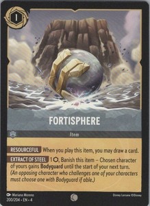 Disney Lorcana Fortisphere 200/204 Common Ursula's Return