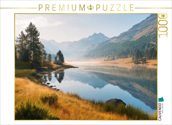 Puzzle Calvendo Engadine, Suisse | 1000 PièCes, Format Assemblé 64 × 48 Cm | Puz-image