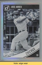 2018 Donruss Variations Stat Line Career Jose Abreu (Black & White) READ 1b7
