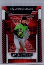 Adam Serwinowski 2025 Leaf Optichrome Baseball 1/1 Pre Production Proof