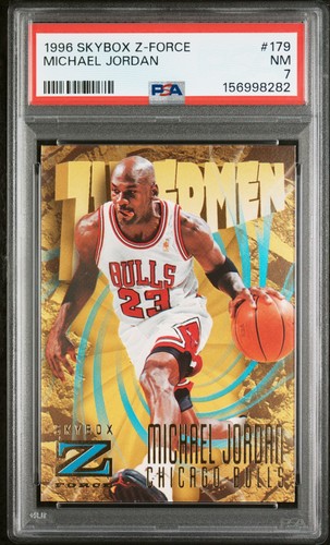 Michael Jordan [Zupermen] #179 1996 Skybox Z Force card