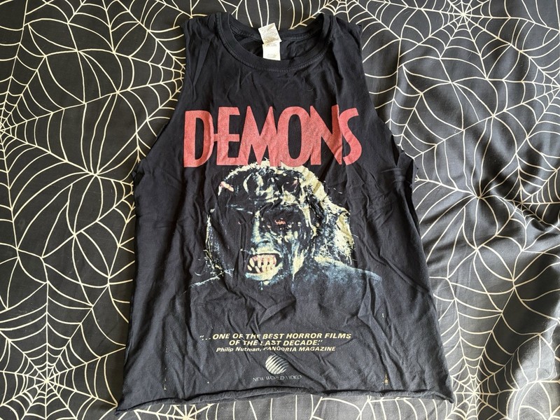 Argento Bava Demons Pallbearer Press Horror Cult Shirt Rare Sold Out Sm/med