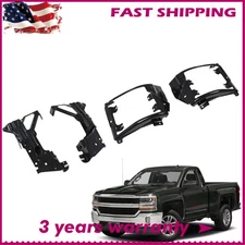 For Silverado 1500 Front Bumper Inner Side Bracket+Bumper Bracket 2016-2018