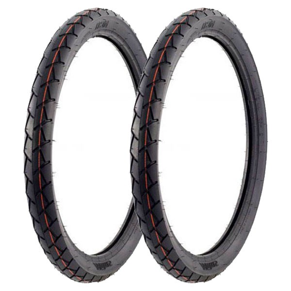 TYRE PAIR MITAS 2.50-17 43J + 2.50-17 43J MC11