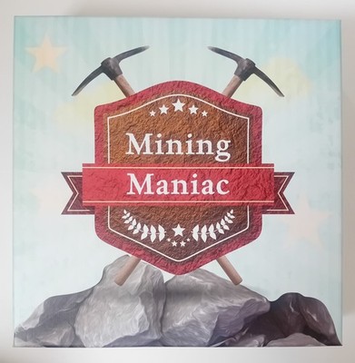 ''MINING MANIAC'' (2015) SPIEL FÜR 2-6 SPIELER VON X-AXIS PRODUCTION (SEALED CARDS)