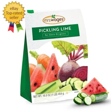 Pickling Lime  Easy-To-Make  Crispy Flavorful Pickles  Tasty Creations  Long