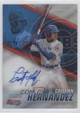 2021 Bowman's Best of 2021 Refractor Cristian Hernandez #B21-CH Auto 0fz3