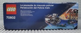 NEW - LEGO - 70802 - Bad Cop's Pursuit - Retired - Factory Sealed - Ships Fast!