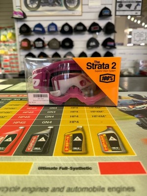 100% STRATA 2 GOGGLES PURPLE
