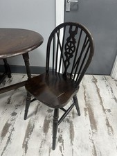 Dark Wooden Bentwood Chairs, Bentwood Kitchen Chairs, Wooden Loop Chair for cafe