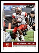 2017 Score Taywan Taylor Rookie Tennessee Titans #406