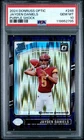 2024 Donruss Optic Jayden Daniels PURPLE SHOCK Prizm Rookie #248 PSA 10 Gem Mint