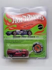 Vintage Hot Wheels Redline 1968 Red Lola GT70 Unpunched card