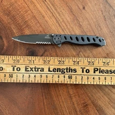 Gerber Evo Large Combo Edge Flipper Liner Lock Folding Pocket Knife