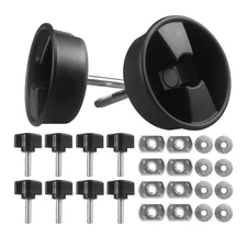 Tops & Hard Top Bolts and Top Mounting Knob KIT for Jeep Wrangler JK 2007-2018