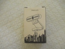 Webcam HD 1080P PC Computer Webcam w Microphonev Brand New 