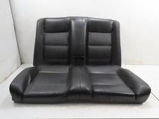 1988 Bmw 325i E30 Seat Bottom Backrest Convertible Rear Black Leather