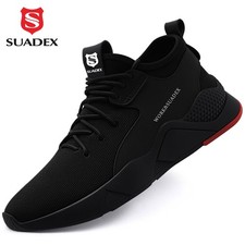 Männer Stahl Toe Schuhe Anti Rutsch Sicherheitsschuh Durchschlagsichere Sneaker