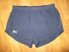 Womens UNDER ARMOUR HEATGEAR loose fit athletic shorts w/ built in liner sz S Sm