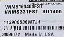 ORIGINAL   1PCS   USER   TOOLS        VNMS160404FST KD1400