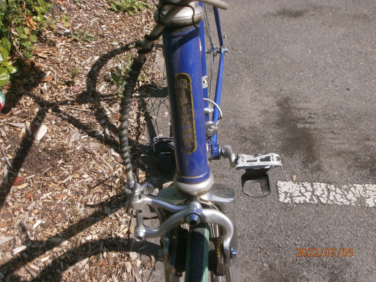 Lot De 2 Pattes De Cadre Vélo Gipiemme - Acier, Grises, NOS Italie, Pour Construction Cadre