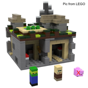 minecraft the village lego set