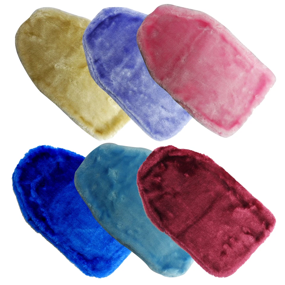 Sure Thermal Winter Fur Super Soft Hot Water Bottle HWB Cover - Various Colours