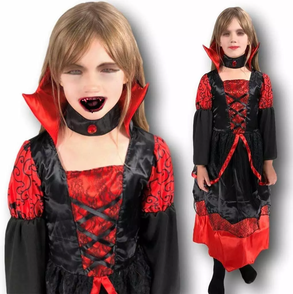 Vampire fancy top dress child