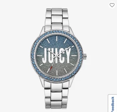 Juicy By Juicy Couture Women\'s Watch JC/5005 Quartz Blue Crystals Bezel … Juicy By Juicy Couture Women main image 4