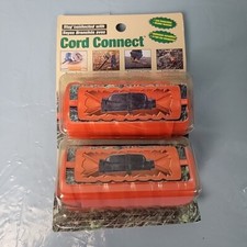 Outdoor Extension Cord Safety Cover LOT of 2 Weatherproof Electrical Connection
