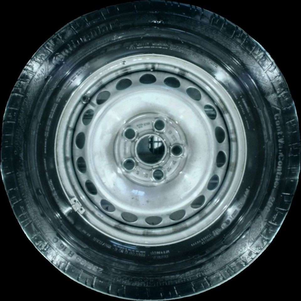 235/65 R16 Sommerreifen VW CRAFTER 16 Zoll Stahlfelgen 4-5mm Komplettsatz - Bild 2 von 4