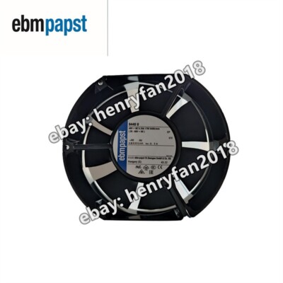 Ebmpapst 6448U Axial Fan DC 48V 0.35A 17W Φ172x150x51mm IP68 Cabinet Cooling Fan