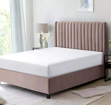 Image of Extra Deep Flannelette Fitted Sheets Soft 100% Brushed Cotton Bed Sheets