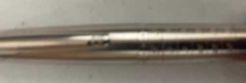 DUNHILL AD2000 Series Hairline Gold Ballpoint Pen with Box NY2994 - Picture 11 of 12