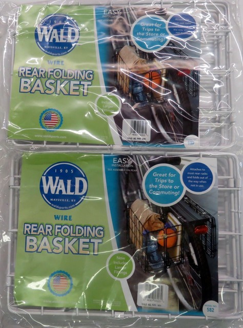 folding pannier basket