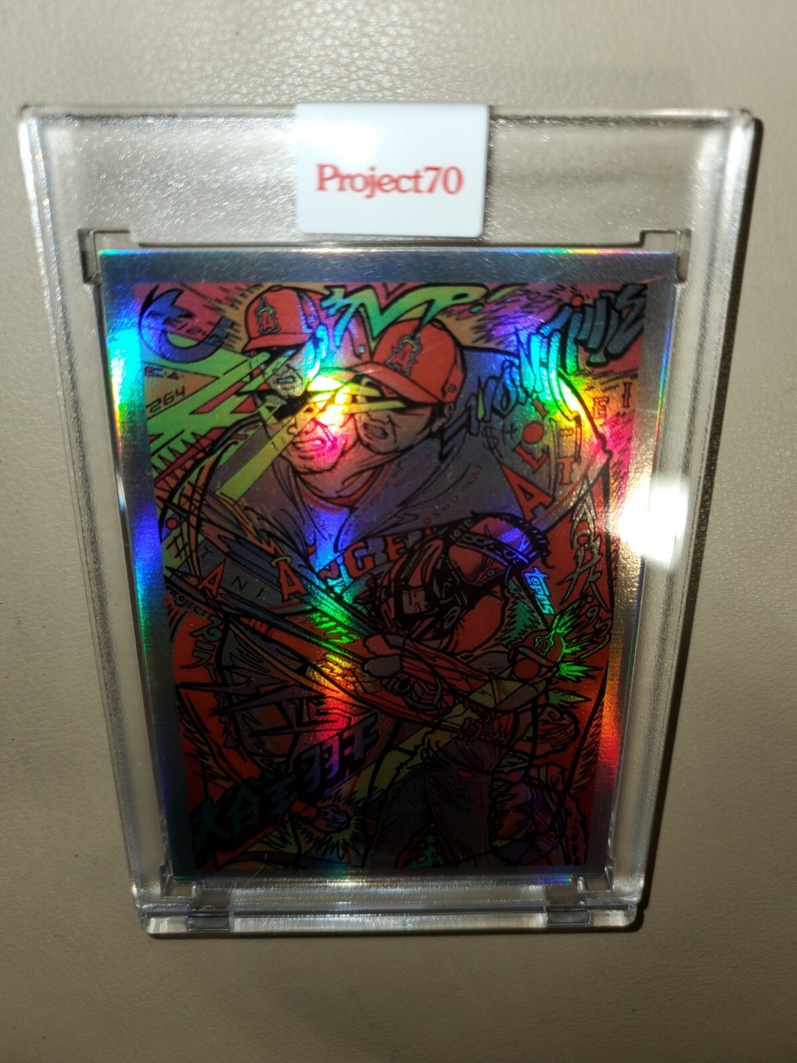 70シリ 大谷翔平Rainbow Foil ToppsProject 70 Topps Project 70 Card 778 Shohei Ohtani by JK5 *RAINBOW FOIL