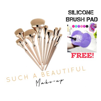 SALE   Für CHANEL HUDA DIOR MAKE-UP PINSEL SET   ICONIC MUST HAVE FACE BODY