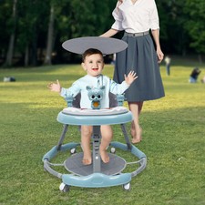 Upgrade Baby Walker Stroller Play Activity Music Kids Ride On Toy Car Adjustable