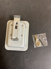Junior Size Flush Stainless Steel Locking Latch