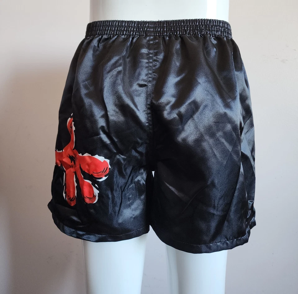 Sesame Street Mens Elmo Black Printed Satin Boxer Shorts Size L New - image 4 of 4