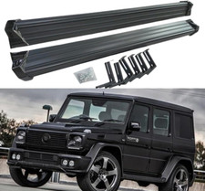 All Black Side Step Running Board Fits For Mercedes Benz W463 G-class 2001-2018