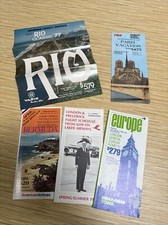 Vintage Travel Brochure Lot