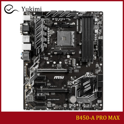 MSI B450-A PRO MAX マザーボード B450-A PRO MAX | MSI マザーボード AMD B450チップセット | 株式会社