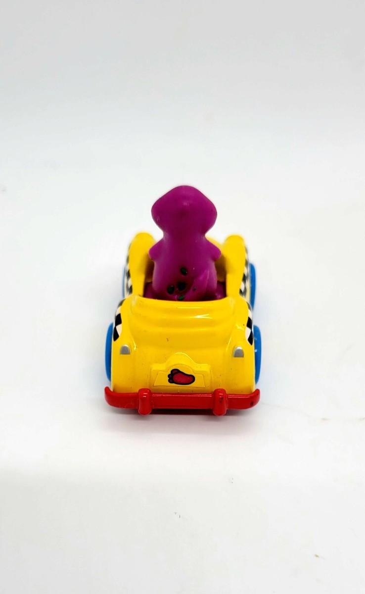 Barney and Friends 1993 Barney Driving Taxi Cab Diecast | eBay
