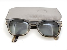 Vintage B L Ray Ban Bausch  Lomb Laramie Brown Stripe Frame Only w/Case