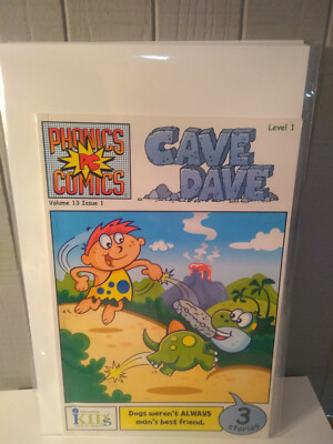 CAVE DAVE VOLUME 13, NO. 1 PHONICS COMICS HIGH GRADE