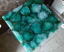 2' Marble Table Top Coffee center corner Inlay agate Decor home antique k20