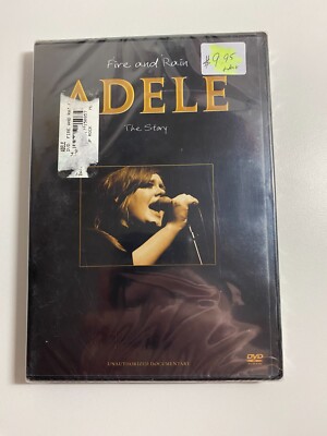 Fire and Rain Adele The Story SEALED (DVD) *Documentary/Music*