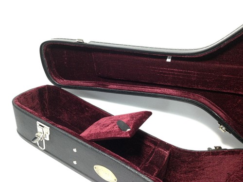 4/4 Haze Classical Guitar Hard Case, Black, Lockable w/Key, Flat Top. HPAA 020CA - Bild 8 von 12